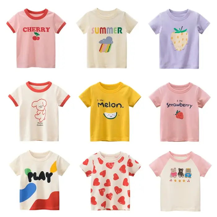 Casual Printed T-Shirts For Girls - Image 1