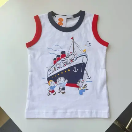 Cute Printed Vest For Girls