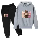 New Trendy Labubu Tracksuits For Girls - Image 6