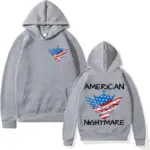 Oversized American Nightmare Hoodies For Men - Image 5