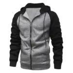 Casual Zipper Hoodies For Men - Image 3