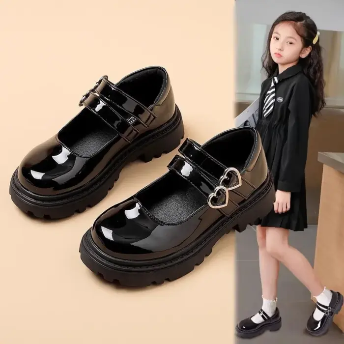 Soft Sole Non-Slip School Shoes For Girls - Image 2