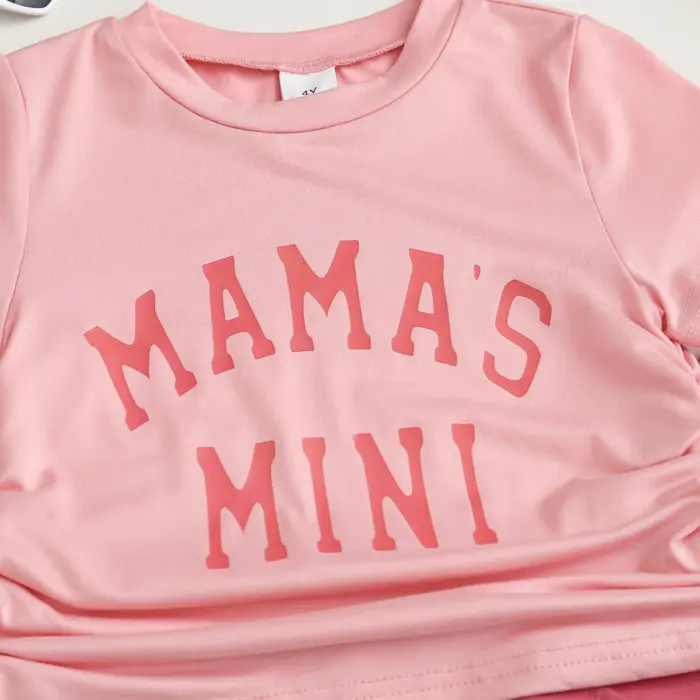 New T-Shirt And Trousers Set For Girls - Image 3