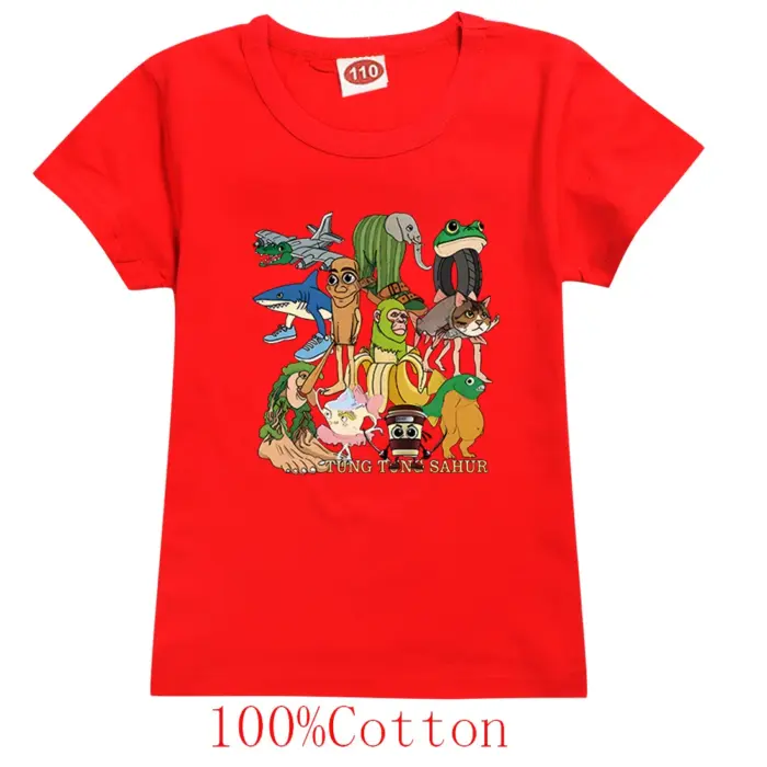 Italian Brainrot T-shirts For Kids - Image 4
