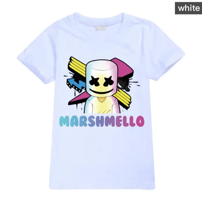 Funny Marshmello T-Shirts For Girls - Image 1
