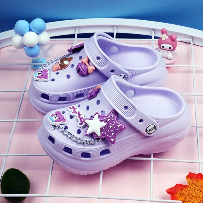 Fashion Platform Clogs For Girls - Image 4