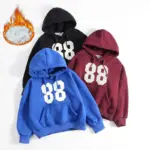 Autumn/Winter Fleece Hoodies For Kids
