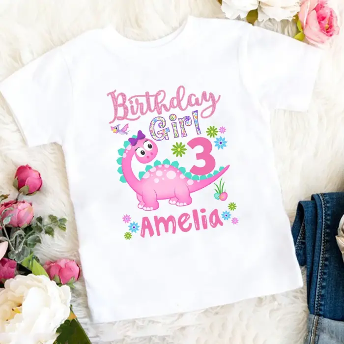 Personalized Birthday T-Shirts For Kids - Image 1