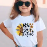 100% Cotton T-Shirt For Girls