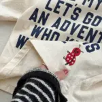 Casual Letter Print T-Shirts For Girls - Image 6