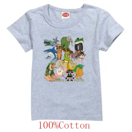 Italian Brainrot T-shirts For Kids