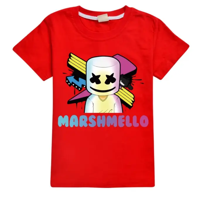 Funny Marshmello T-Shirts For Girls - Image 4