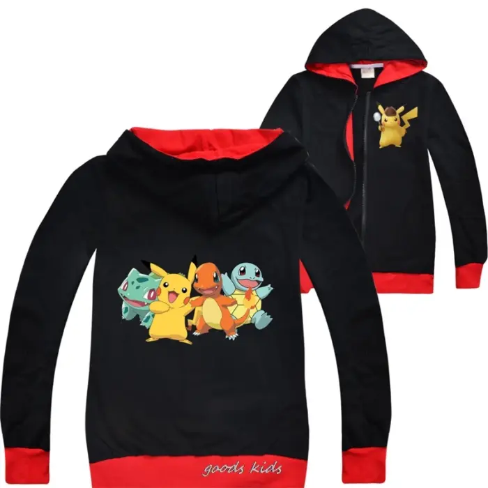 Casual Pokémon Hoodie For Girls - Image 6