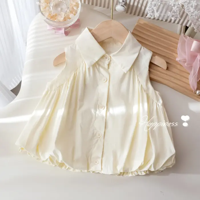 Elegant Sleeveless Shirts For Girls - Image 2