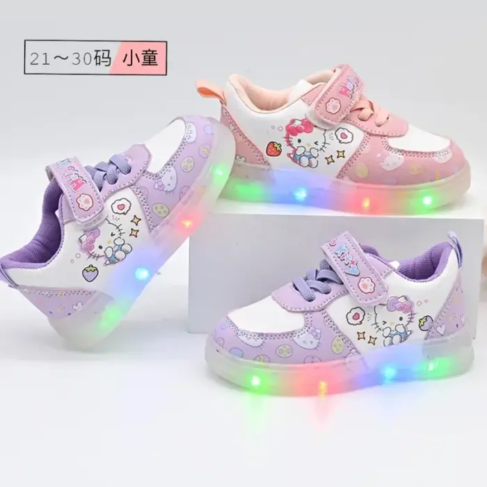 Hello Kitty Led Sneakers For Girls - Image 3
