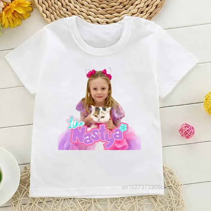 New Graphic Print T-Shirts For Girls - Image 1