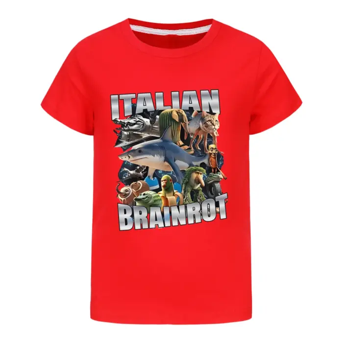 New Brainrot T-Shirts For Kids - Image 4