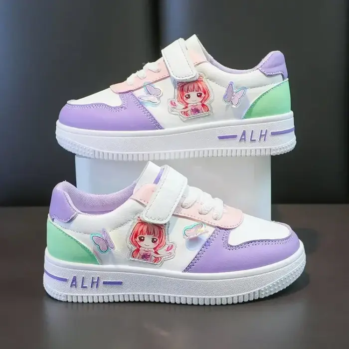 Anti-Slip Cartoon Sneakers For Girls - Image 2