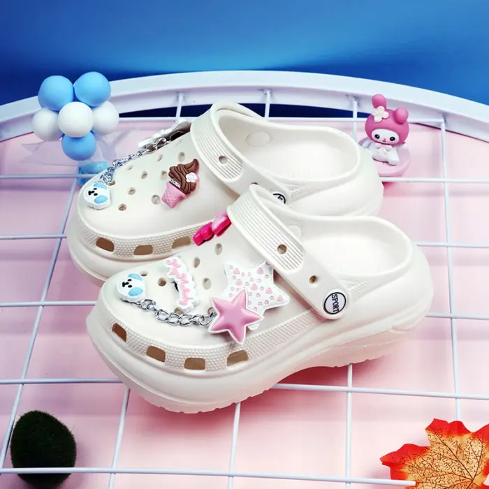 Fashion Platform Clogs For Girls - Image 3