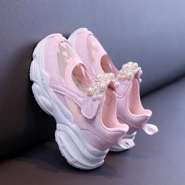 Breathable Mesh Trainers For Girls - Image 4