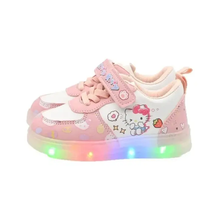 Hello Kitty Led Sneakers For Girls - Image 1