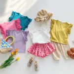 Cotton Lace T-Shirts For Girls - Image 3