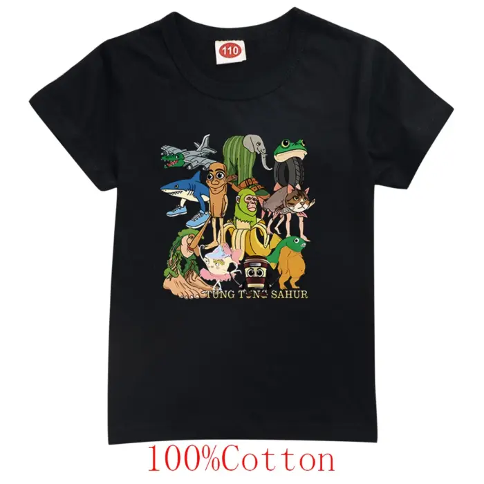 Italian Brainrot T-shirts For Kids - Image 2