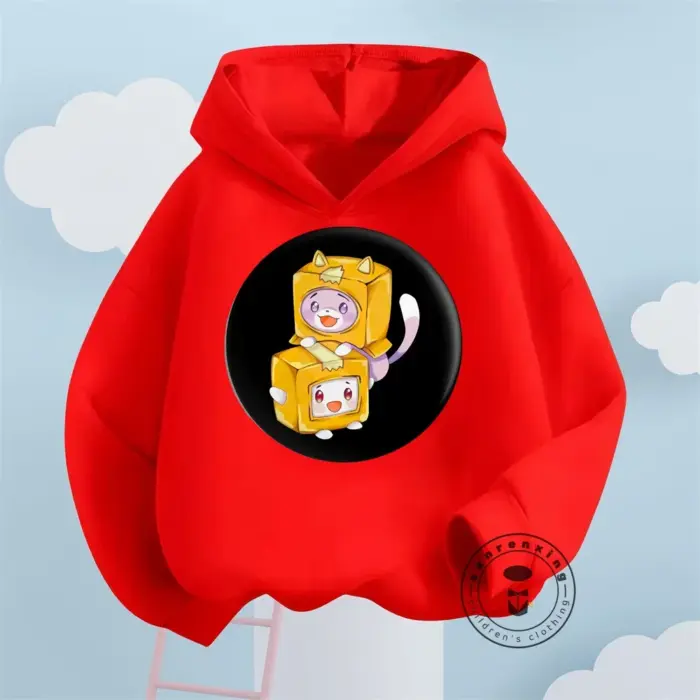 New Cartoon Printed Hoodies For Kids - Image 4