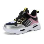 Metallic Platform Trainers For Girls - Image 6