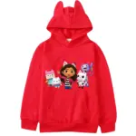 Casual Gabby Dollhouse Hoodies For Girls - Image 3