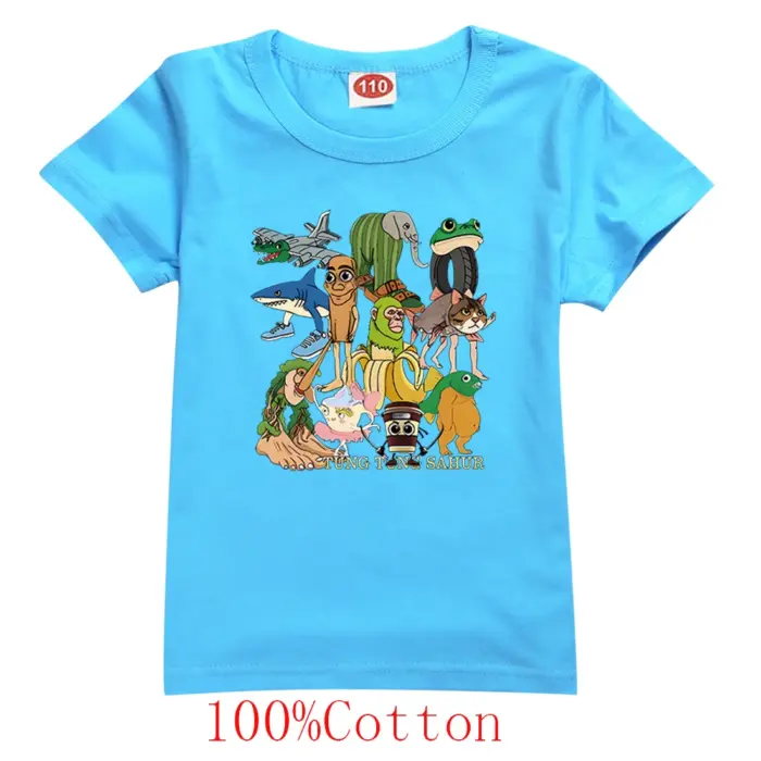 Italian Brainrot T-shirts For Kids - Image 3