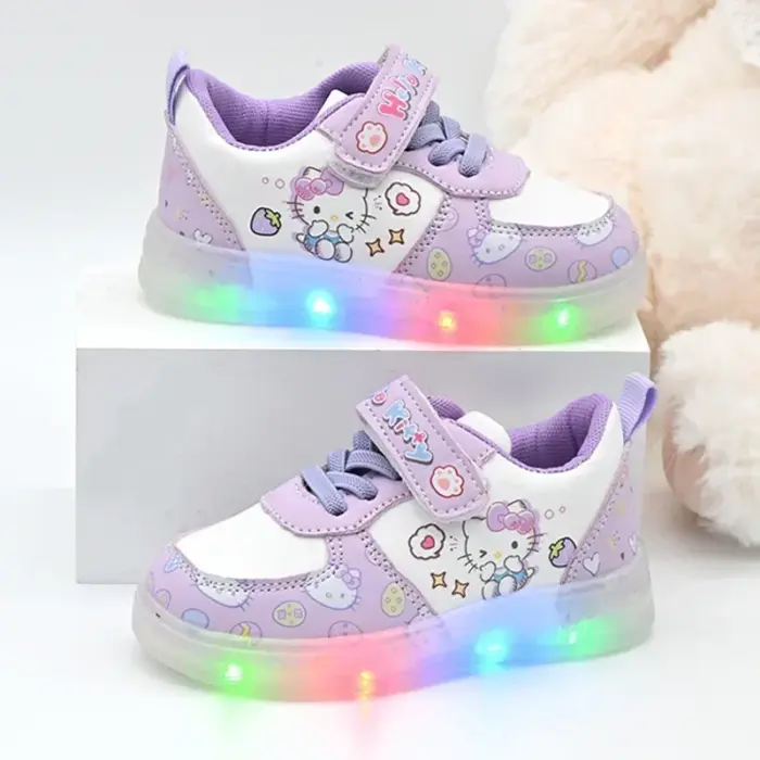 Hello Kitty Led Sneakers For Girls - Image 2