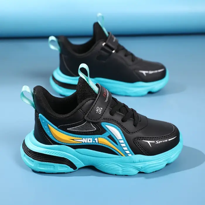 New Pu Leather Trainers For Kids - Image 2