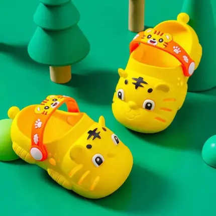 Cute Tiger Clogs For Kids