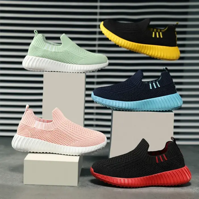 Breathable Mesh Sneakers For Kids - Image 1