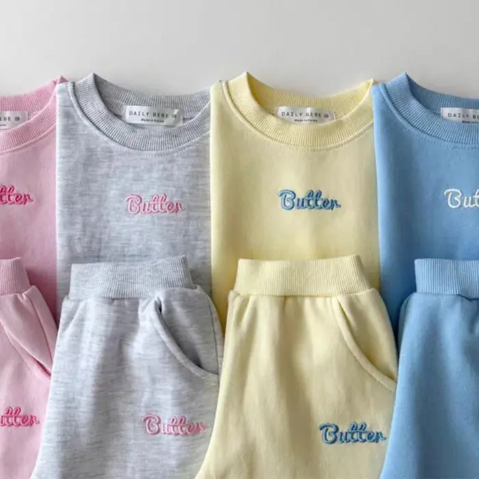 New Casual Solid Color Sets For Kids - Image 3