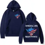 Oversized American Nightmare Hoodies For Men - Image 3
