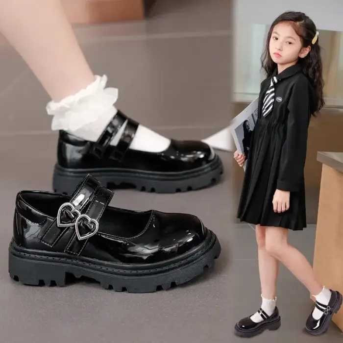 Soft Sole Non-Slip School Shoes For Girls - Image 3
