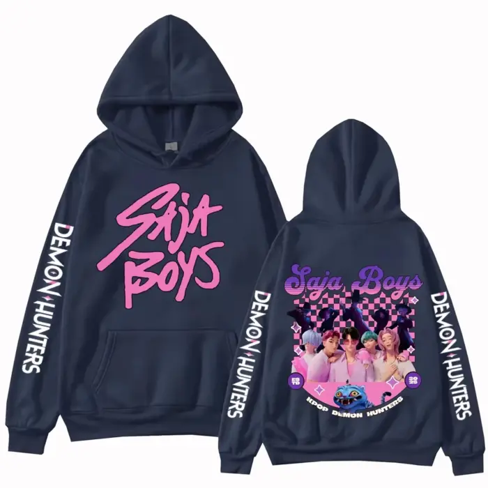K-Pop Demon Hunters Hoodies For Men - Image 2