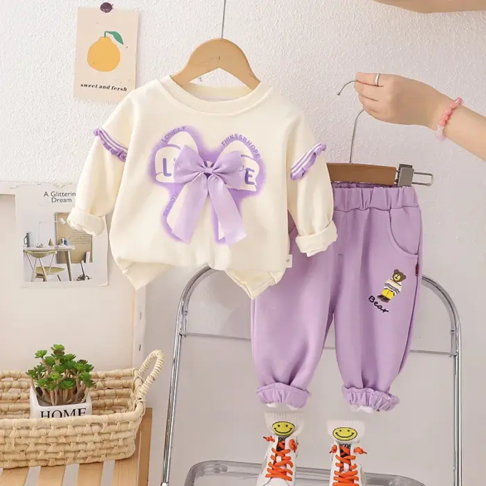New Ribbon Tracksuits For Kids - Image 4