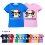 Funny Marshmello T-Shirts For Girls - Image 2