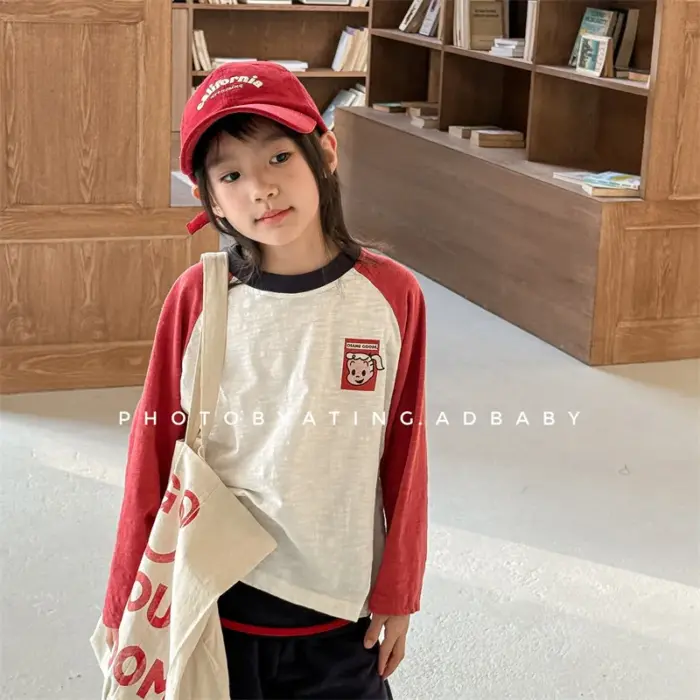 Cotton Long Sleeve T-Shirts For Girls - Image 4