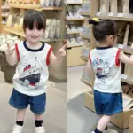 Cute Printed Vest For Girls - Image 5