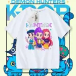 New K-pop Demon Hunters T-Shirts For Kids - Image 4