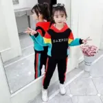 Warm Multicolor Tracksuits For Girls