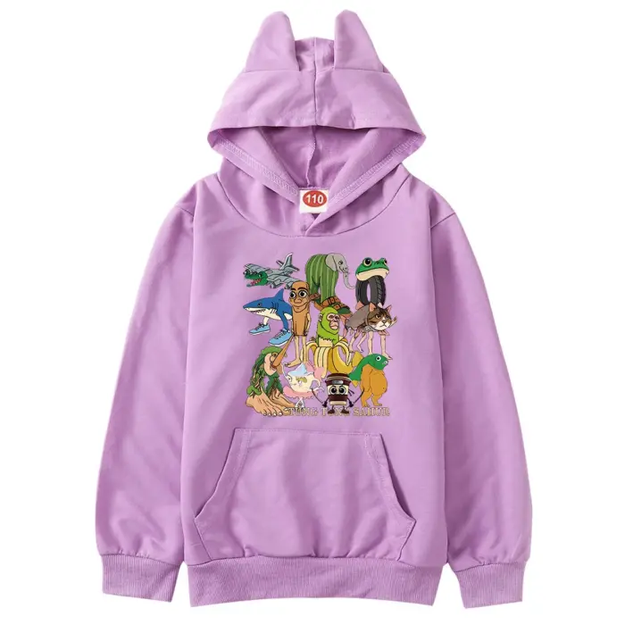 Brainrot Hoodies For Kids - Image 1