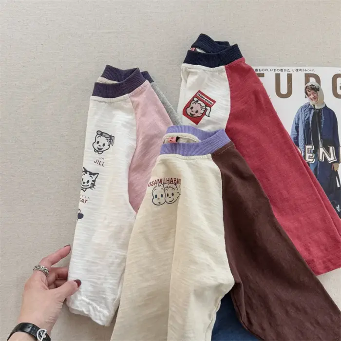 Cotton Long Sleeve T-Shirts For Girls - Image 5