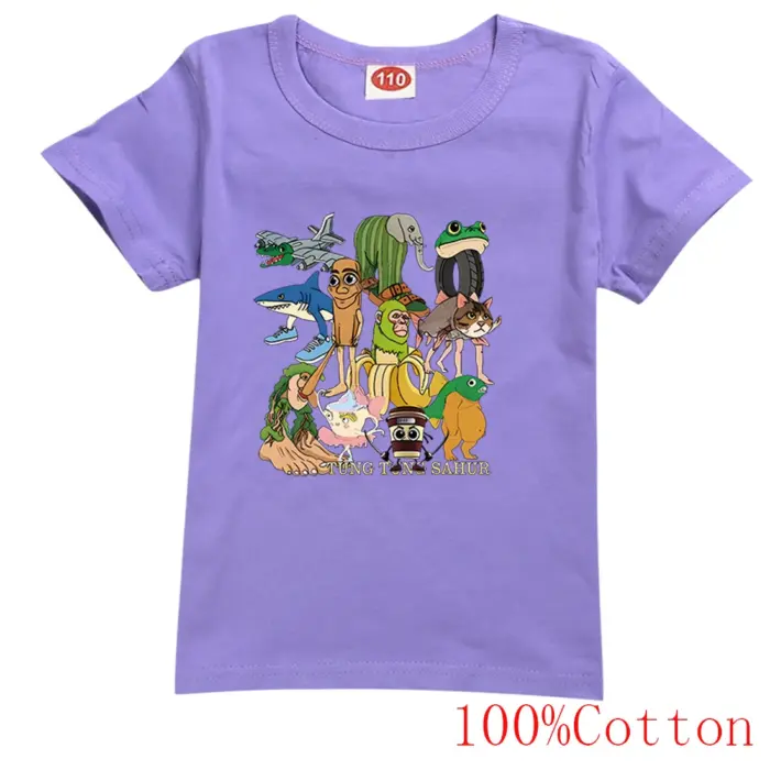 Italian Brainrot T-shirts For Kids - Image 6