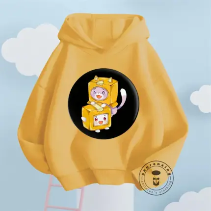 New Cartoon Printed Hoodies For Kids