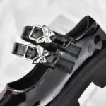 Double Straps School Shoes For Girls - Image 5